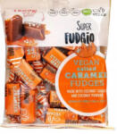  Fudgio Bio vegán karamella hasábok Caramel 100g (601460)