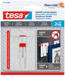 tesa Akasztószög öntapadó állítható, érzékeny felületekhez 2 kg teherbírású 2 darab/bliszter Tesa Powerstrips - toptoner