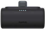 Baseus Compact 20W gyorstöltő powerbank, 5000mAh, Type-C csatlakozóval, fekete