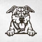 DUBLEZ Kutyás falikép - Amstaff, Wenge