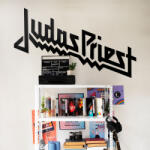DUBLEZ Fali logó - Judas Priest, Fekete