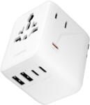 mophie Incarcator Mophie Essential 35w GaN 5 Port + AC Travel Adapter, Alb (ES-35-WH)