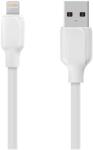 OBAL: ME Csomag: ME Simple USB-A/Lightning kábel 1m Fehér (8596311223624)