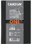 Canson One 10, 2x15, 2 cm, álló, 100 g/m2, ragasztott fehér rajzpapírfüzet (C200005567) (C200005567)