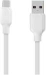 OBAL: ME AMBALAJ: Cablu ME Simple USB-A/USB-C 1m Alb (8596311223617)