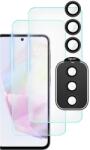 Tech-Protect 2 üvegfólia készlet a képernyő és a kamera védelméhez TECH-PROTECT Supreme kompatibilis a Samsung Galaxy A35 5G Clear készülékkel