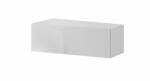 Cama MEBLE Comoda TV Cama Meble Vigo Slant 90 30/90/40 cm, Alb (VIGO SLANT90 BI)
