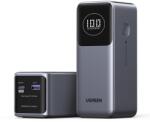 UGREEN PB724 külső akkumulátor, 12.000 mAh, 100 W, USB-C, USB-A, szürke (35526B)