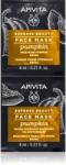 Apivita Express Beauty Detox Face Mask Pumpkin masca faciala detoxifianta 2x8 ml Masca de fata