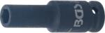 BGS technic Hosszított hatszögű légkulcs adapter, 12.5mm (1/2") meghajtású, 10mm (BGS-7210)