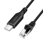 LogiLink USB 3.2 Type-C Ethernet kábel 2m fekete (CU0412) (CU0412)