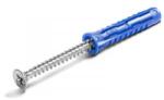 KOELNER 10db 4ALL csavar+ nagyteljesítményű nylon dübel szett 8x40mm- 5x60mm csavarral (K-64589) (K-64589)
