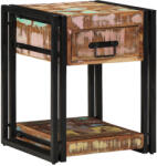 vidaXL Éjjeli szekrény 40x40x50 cm Tömör fa Újrahasznosított (VD4016702)