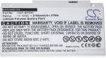 VHBW Notebook Akkumulátor - Sony VGP-BPS33-hoz - 3500 mAh, 11, 4 V Li-Ion, Szürke