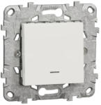 Schneider Electric Întrerupător simplu Schneider Unica, cu lumină, alb (SCH-NU520118NZ)