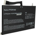 VHBW Notebook Akkumulátor - Fujitsu FPCBP345Z, FMVNBP219, FPB0280 - 2850 mAh, 14, 8 V Li-Polimer