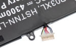 VHBW Notebook Akkumulátor - HP CP03060XL, 929066-421, 929072-855 - 4300 mAh, 11, 1 V Li-Polimer, Fekete
