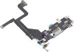 Aftermarket Piese si componente Banda cu Conector Incarcare - Microfon Apple iPhone 13 Pro, Argintiu (ban/co/mi/app/ai1/ar)