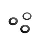 Aftermarket Piese si componente Geam Camera Spate Apple iPhone 12 Pro Max, Wide + UltraWide + Telephoto, Negru (set/gcam/Iph12PM) - vexio