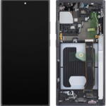 Samsung Piese si componente Display cu Touchscreen Samsung Galaxy Note 20 Ultra 5G N986 / Note 20 Ultra N985, cu Rama, Negru (Mystic Black), Service Pack GH82-31453A (GH82-31460A) - vexio