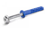 KOELNER 10x100 8db FFS lapos peremű dűbel, hatlapfejű peremes csavarral (TORX) R-S11-FFSN10K100/4 (K-64614) (K-64614)
