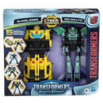 Hasbro Transformers: Earthpark figura készlet, 2 db-os - Bumblebee és Mo Malto (F8439) - aqua