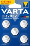 VARTA 6032101495 CR2032 lítium gombelem 4+1db/bliszter (6032101495) - officedepot