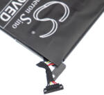 VHBW Notebook Akkumulátor - Asus 0B200-01180200, C31N1539 - 4850 mAh, 11, 55 V Li-Polimer, Fekete