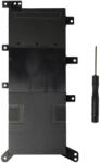 VHBW Notebook Akkumulátor - Asus 0B200-01000000, 0B200-01000100 - 4900 mAh, 7, 5 V Li-Polimer, Fekete