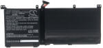 VHBW Notebook Akkumulátor - Asus 0B200-01250200, C41N1524 - 3950 mAh, 15, 2 V Li-Polimer, Fekete