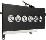 VHBW Notebook Akkumulátor - HP 681951-001, 681881-171, 681881-271 - 4050 mAh, 14, 8 V Li-Polimer, Fekete