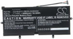 VHBW Notebook Akkumulátor - Asus 0B200-02280000, C21N1613 - 4800 mAh, 7, 7 V Li-Polimer, Fekete