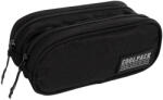 COOLPACK Penar școlar eliptic Cool Pack Clever - Black, cu 2 compartimente (C65258) Penar
