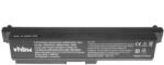 VHBW Notebook Akkumulátor - Toshiba PA3635U-1BAM, PA3634U-1BAS - 6600 mAh, 10, 8 V Li-Ion, Fekete