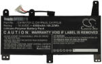 VHBW Notebook Akkumulátor - Asus 0B200-02940000, 0B200-02990000 - 4300 mAh, 15, 4 V Li-Polimer, Fekete
