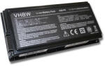 VHBW Notebook Akkumulátor - Asus 70-NLF1B2000, 70-NLF1B2000Y - 4400 mAh, 11, 1 V Li-Ion, Fekete