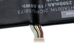 VHBW Notebook Akkumulátor - Microsoft 2ICP5/58/73, G3HTA001H, PBP5 - 2500 mAh, 7, 6 V Li-Polimer, Fekete