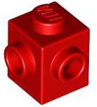 LEGO® Cărămidă modificată 1 X 1 cu 2 knobs alăturaţi (6473603)