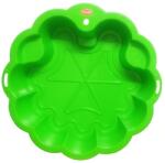 DOLONI Groapă de nisip pentru copii floare - verde (01234/05)