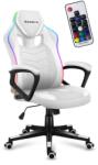 Huzaro Fotel Force 2.5 RGB LED Gamer Szék Távirányítóval - Fehér