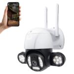  Vezeték Nélküli Vrt-C28 Wifi Smart Kültéri, Éjjellátó, Vízálló Kamera - Távolról Vezérelhető