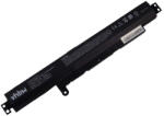 VHBW Notebook Akkumulátor - Asus 0B110-00260200, A31N1311, A31LM25 - 2200 mAh, 11, 25 V Li-Ion, Fekete