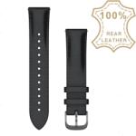 Garmin Quick Release 20mm fekete bőr óraszíj palaszürke csattal