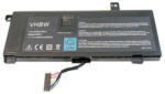 VHBW Notebook Akkumulátor - Dell 8X70T, G05YJ, 08X70T, 0G05YJ, GO5YJ - 6200 mAh, 11, 1 V Li-Ion, Fekete