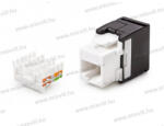 MODUL CAT. 5E 100MHz 1Gigabit Keystone aljzat KEJ-C5E-U-TL árnyékolatlan, szerszám nélküli RJ45 KA11 (KEJ-C5E-U-TL)