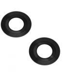 Aftermarket Piese si componente Geam Camera Spate Motorola Moto E22, Wide + Depth, Negru (gea/mme/ne) - pcone