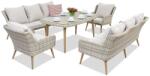 Garden Point Mobilier de grădină Bilbao Apetito 8 Garden Point nisip (GAP0560-8)