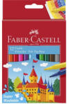 Faber-Castell kastélyos 554201 12db-os vegyes filctoll készlet (FC554201) - haztartasibolt
