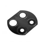 Aftermarket Piese si componente Geam Camera Spate Xiaomi Mi 10T Lite 5G, Negru (gcam/XiMi10TL/5G/n) - pcone