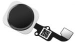 Aftermarket Piese si componente Ansamblu Buton Meniu Apple iPhone 6 / 6 Plus, cu banda, Negru (but/men/sbd/i6-or) - pcone